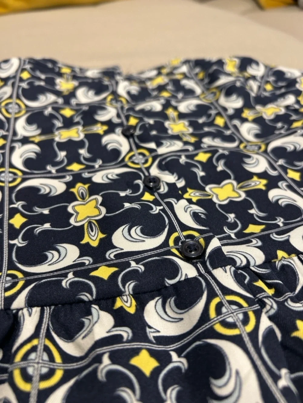 Janie and Jack Medallion Scarf Print Dress Resort Collection